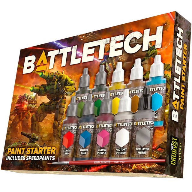 BattleTech: Miniature Force Pack - Wolf's Dragoons Assault Star - Phoenix  Fire Games
