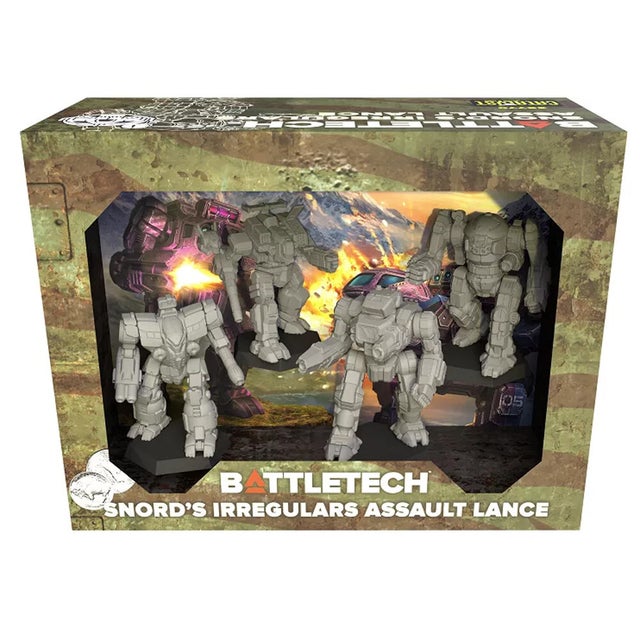 The very first BattleTech miniature. - Catalyst Game Labs